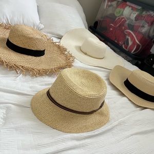 4 hats from Nine West & target